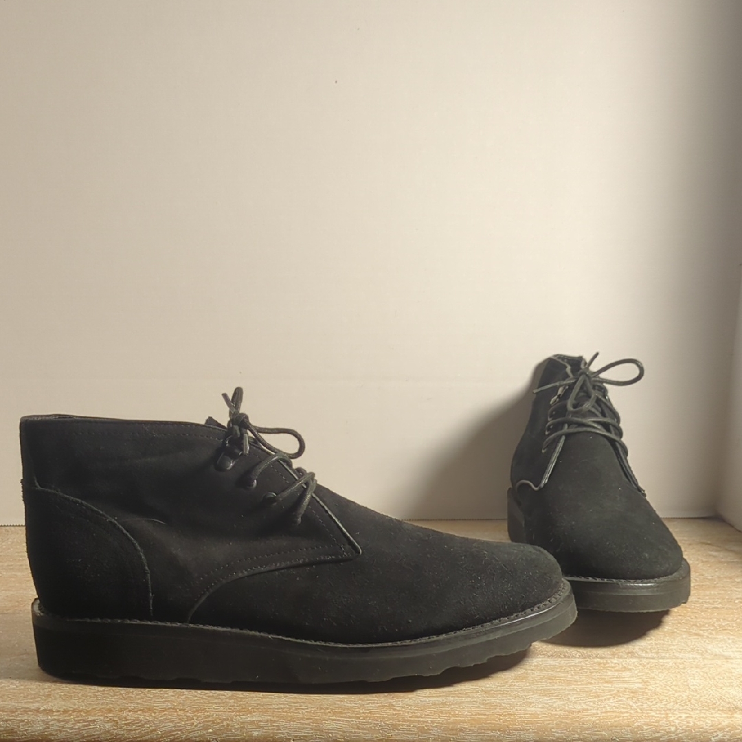 New Urban Outfitters Camimando Black Suede Dessert Boots Us 10
